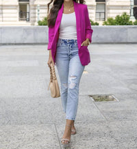 Grace & Lace - Pocketed Fashion Blazer