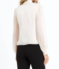Adelyn Rae - JISENIA TIE NECK BLOUSE
