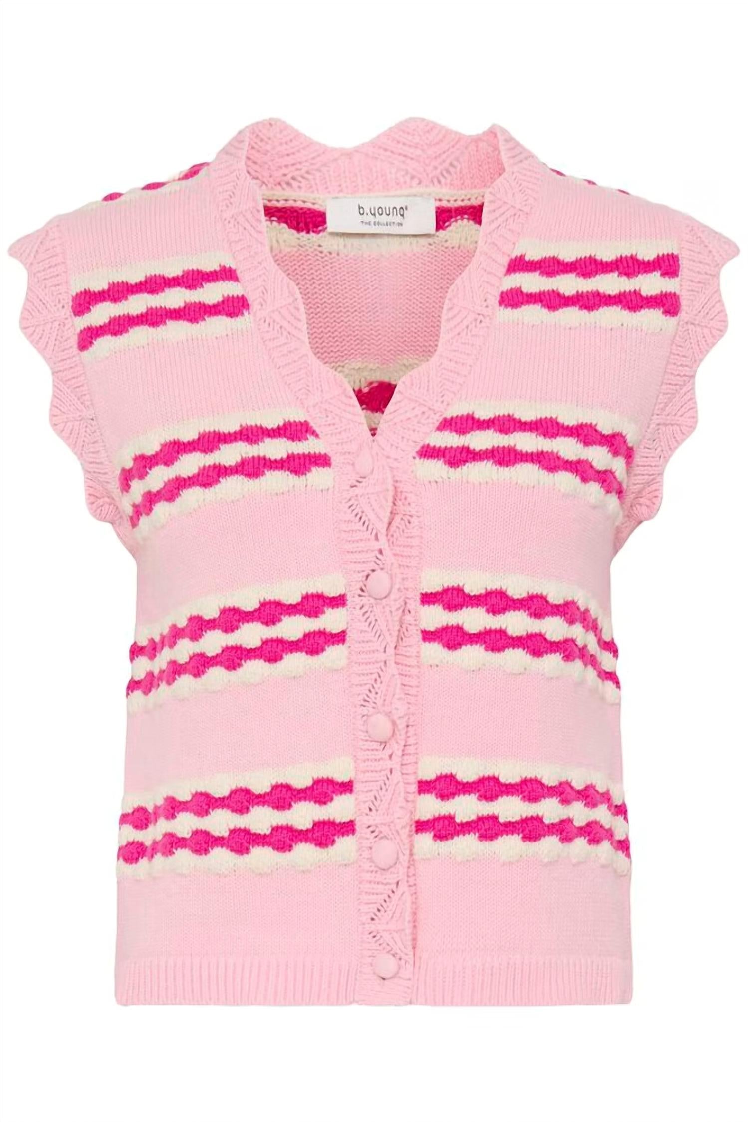 B.Young - Osanra Knit Waistcoat