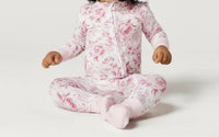 Posh Peanut - Baby Girls Jolene Convertible One Piece Sleeper