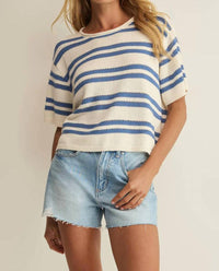 Z Supply - Prado Stripe Sweater Tee