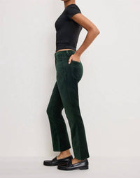 Good American - Velvet good high rise kick flare pants