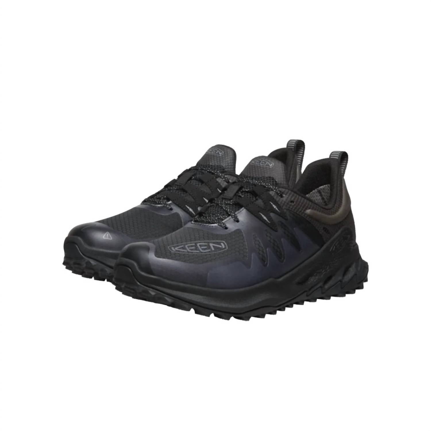 Keen Men's Zionic Waterproof Shoe in black steel grey - men's shoe - alternate view