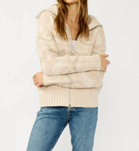 Lovestitch - Fair Isle Front Zip Sweater