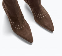 Freda Salvador - Women's Tricia Studded Suede Boot