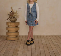 Rylee + Cru - Girls' Denim Vest