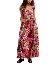 Free People - Sasha Floral Mesh Maxi Dress