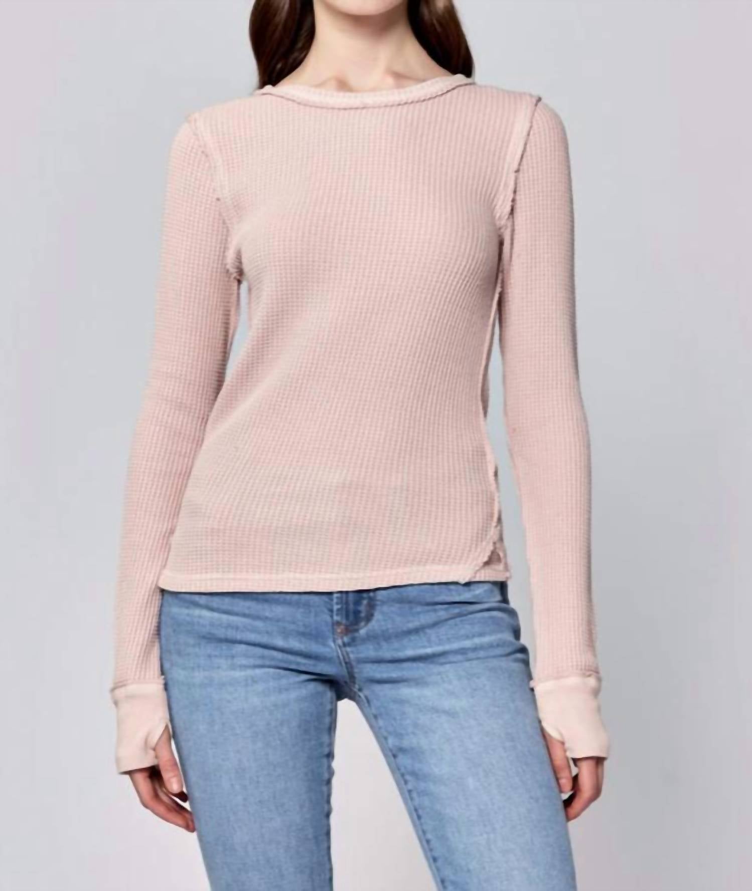 Dear John Denim - Ania Thermal Long Sleeve Top