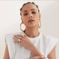 Eklexic - Women's Simple Round Collar Necklace