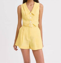 Matthew Bruch - Collard V-neck Vest