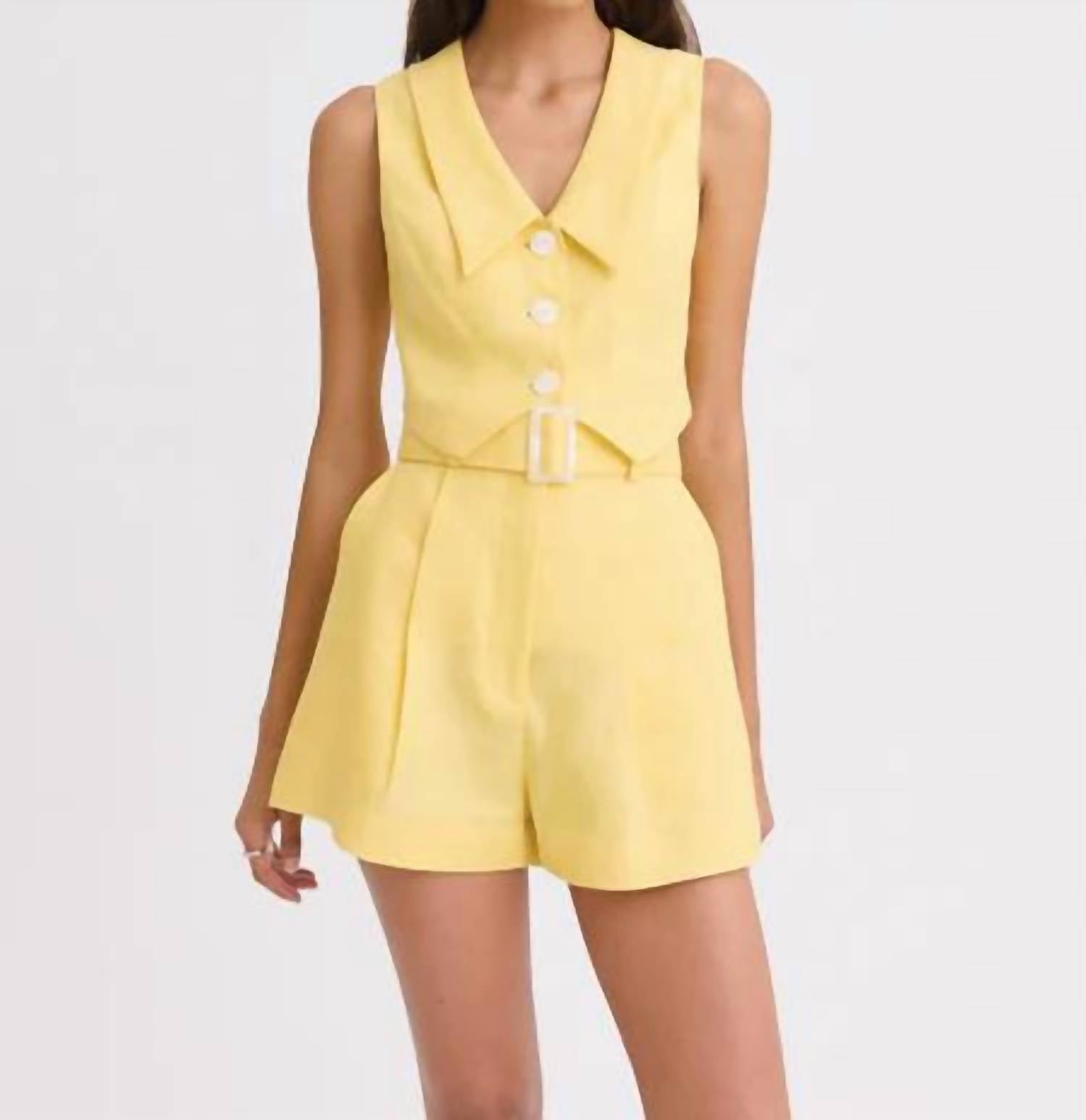 Matthew Bruch - Collard V-neck Vest