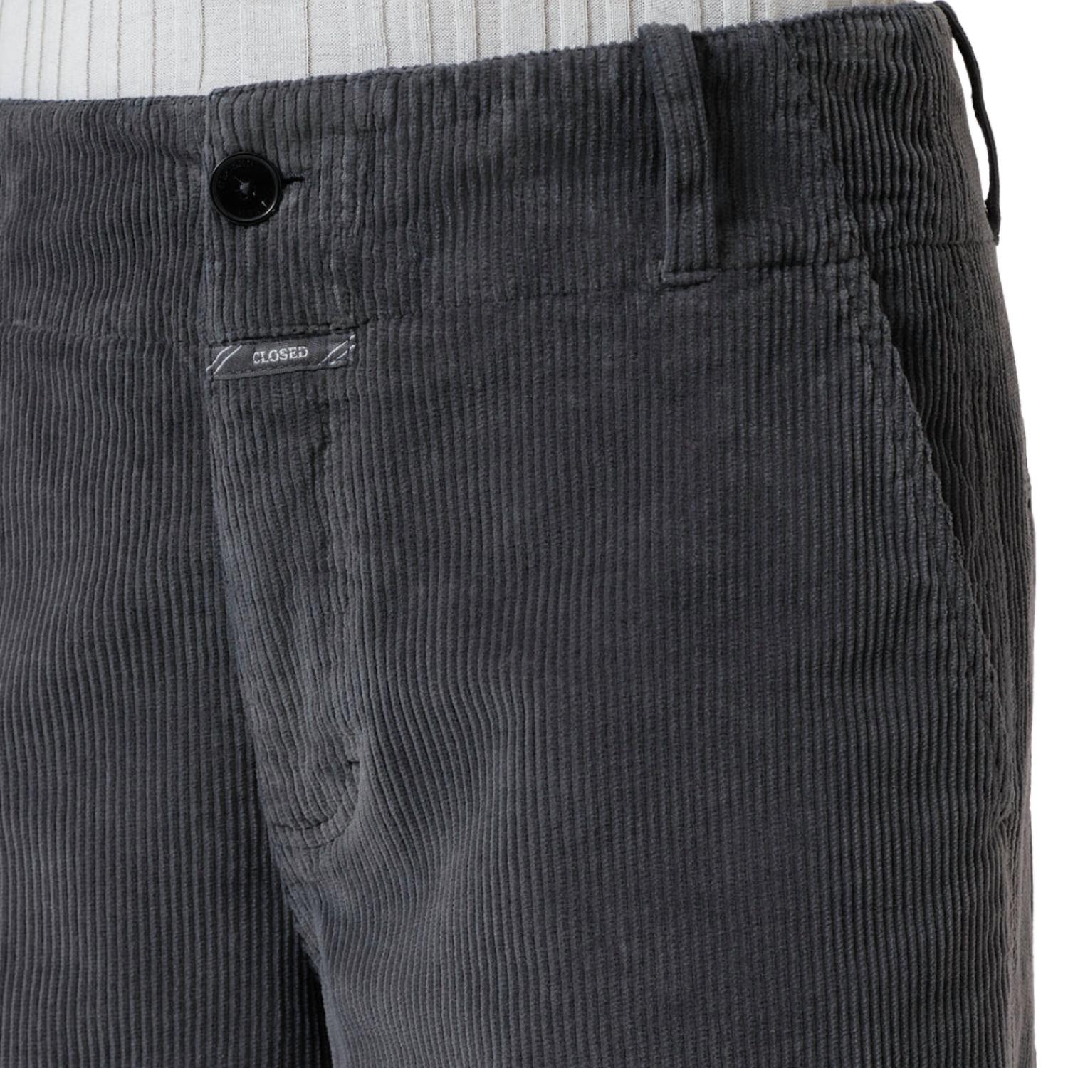 CLOSED Selma Corduroy in cosmic grey - women's pants - alternate view
