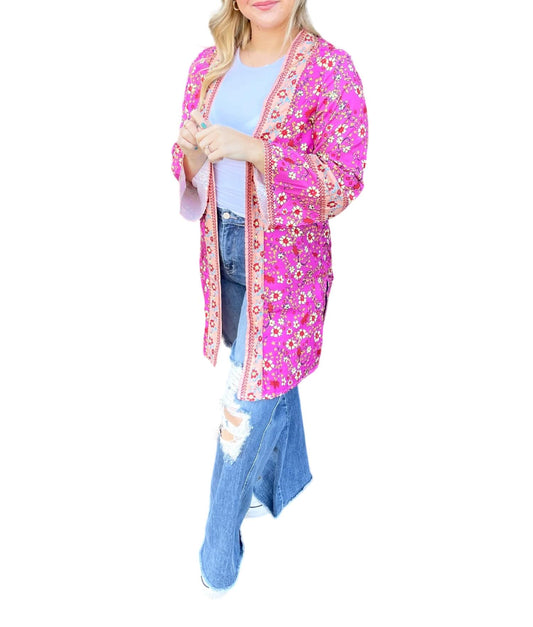 Nash Grey - Bohemian Babe Print Kimono