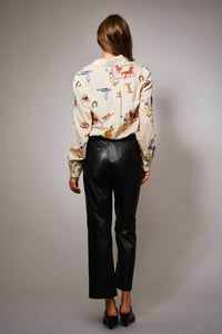 Blue B - She's Western Embroidered Shirt