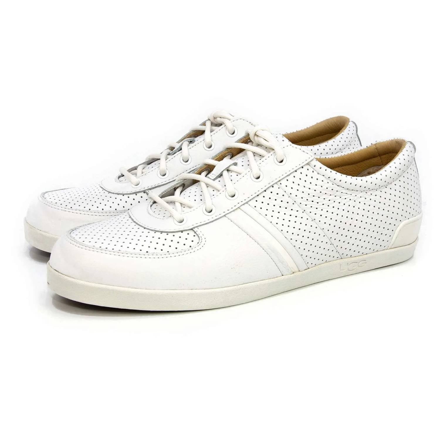 Ugg - Men's Brook-lin Perforated Leather Sneaker