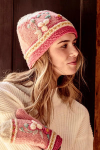 By Many Hands - Color Block Knit Beanie