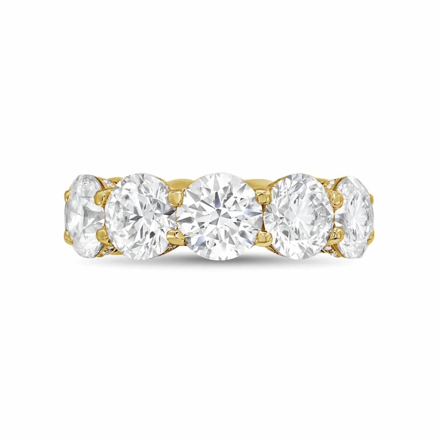 Diana M Jewels - Women's Round Lab-Grown Diamond Eternity Band (3.00 Ct) - Signature