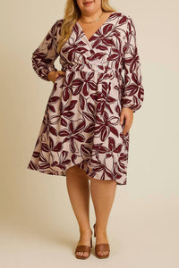 FAIRE Paint The Town Mini Dress - Plus in pink - women's dress