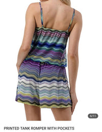 Ariella - Tank Romper With Pockets