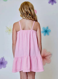 Design History - Crochet-trim Swing Dress