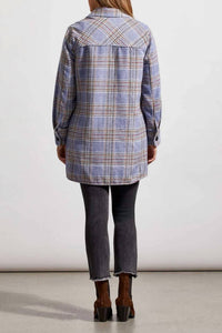 Tribal - Plaid Shirt Jacket