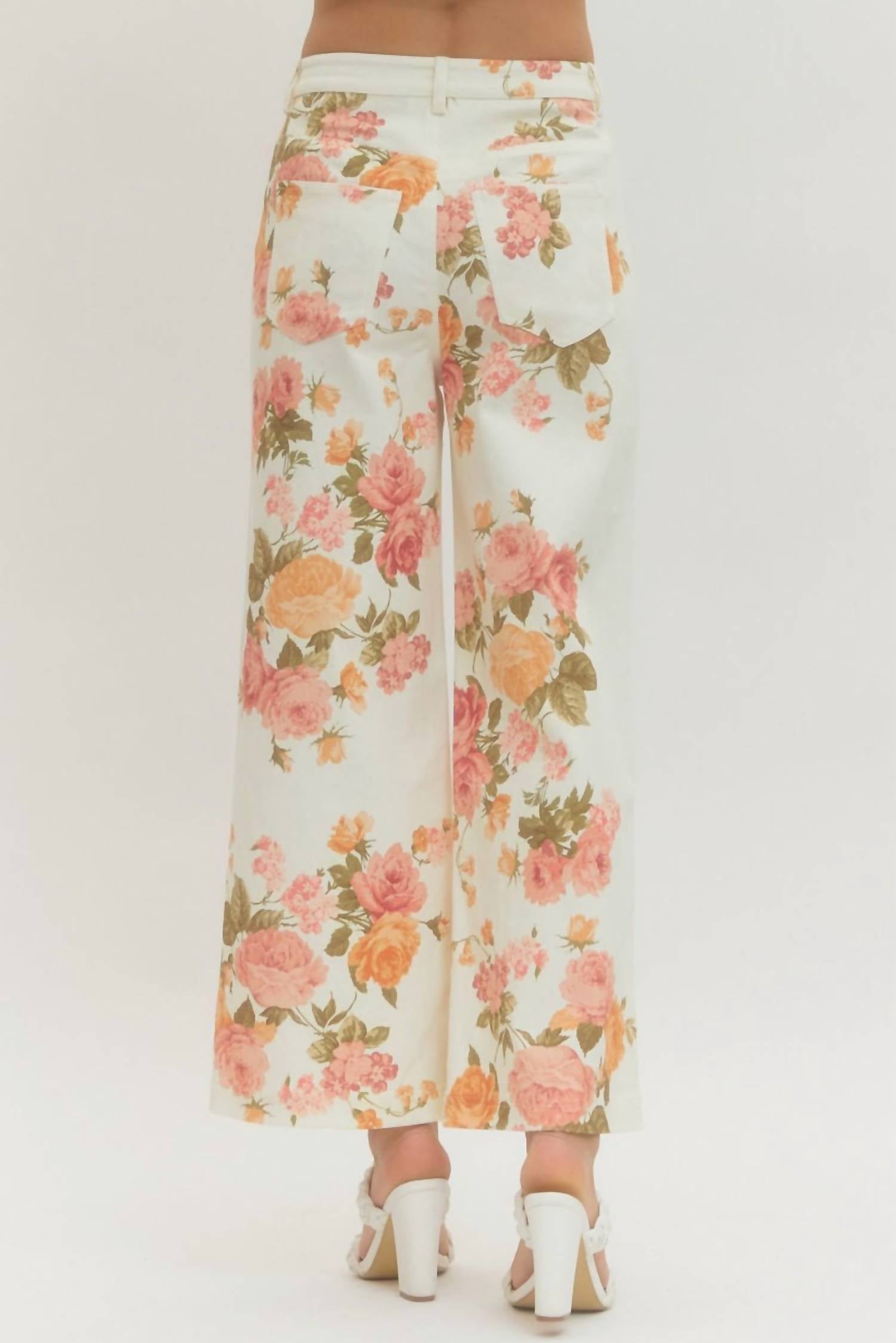 Entro - Spring Florals Pant