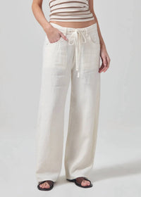 Citizens Of Humanity - Brynn Drawstring Linen Trouser