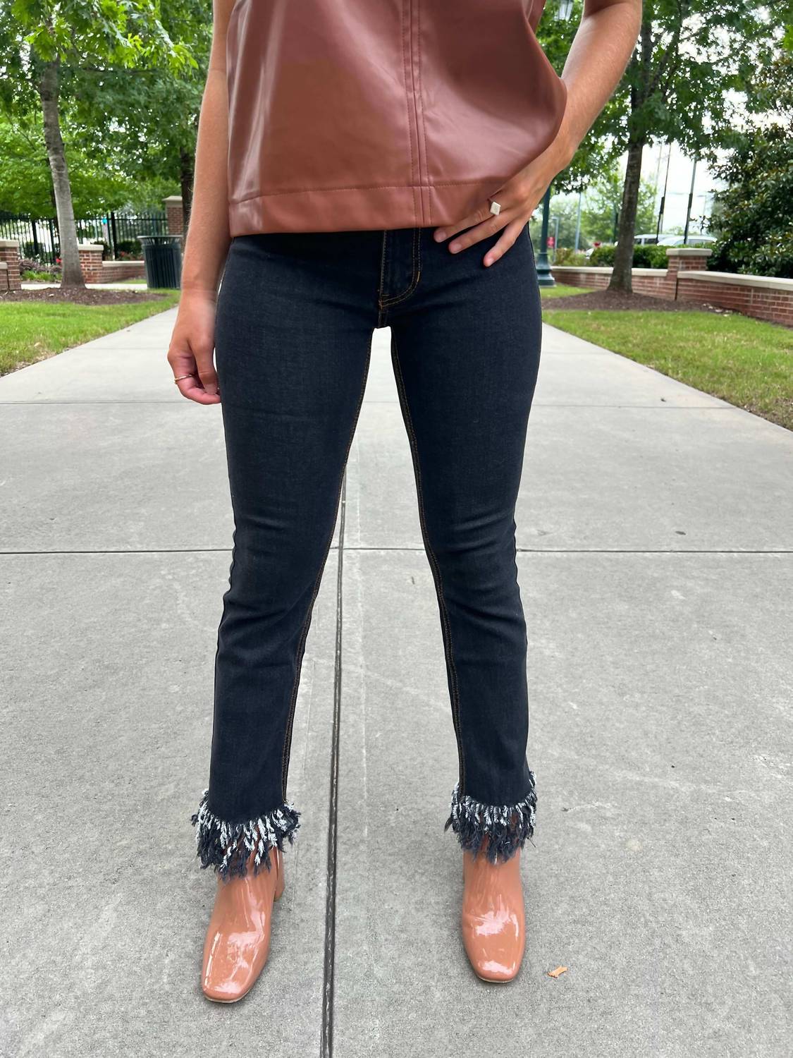 Kancan - Cindy Frayed Jeans
