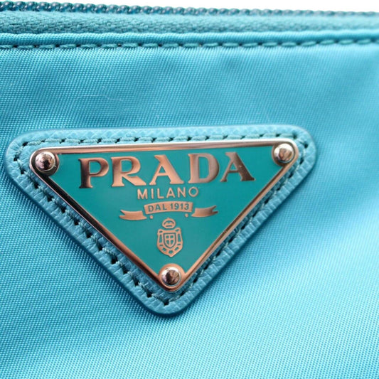 Prada - Women's Tessuto Nylon Cosmetic Case Wristlet Clutch Bag