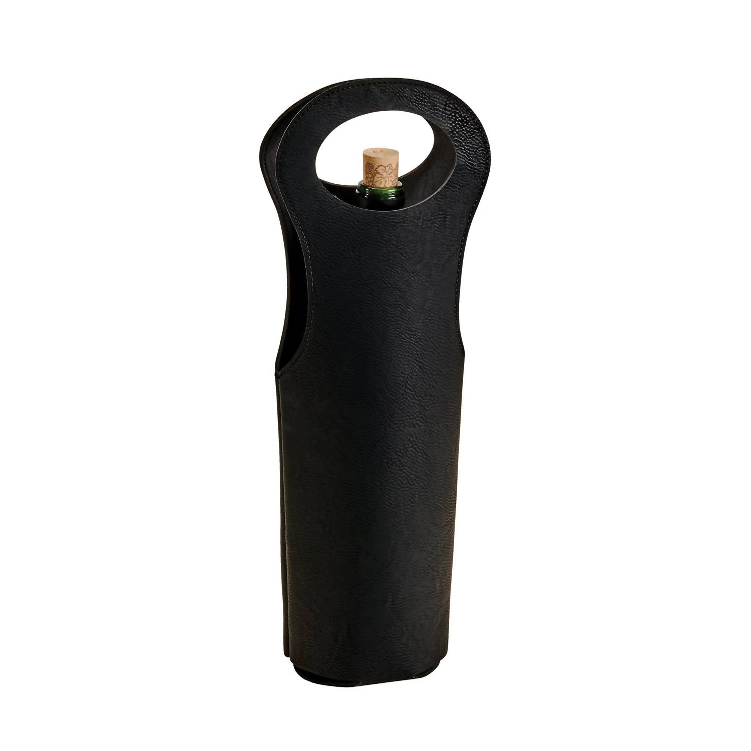 Creative Gifts International - Leatherette Wine Holder