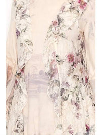 Origami - All Lace Vest With Ruffles