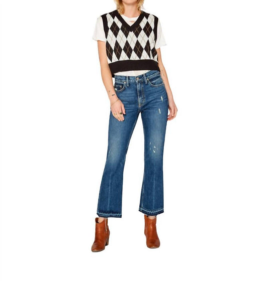 Farrah Mid Rise Kick Flare