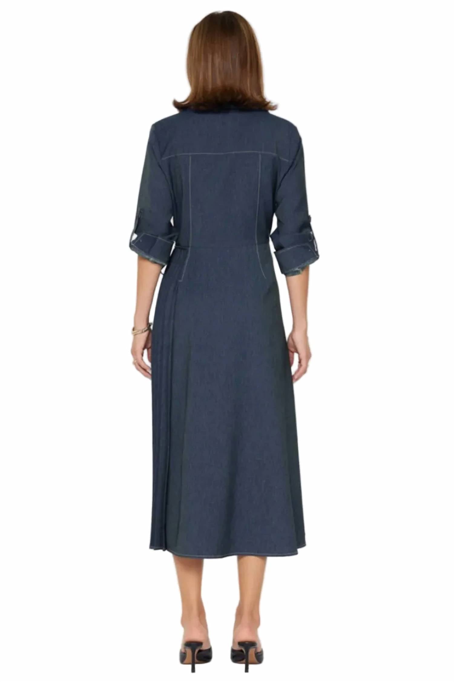 Current Air - Long Wrap Dress