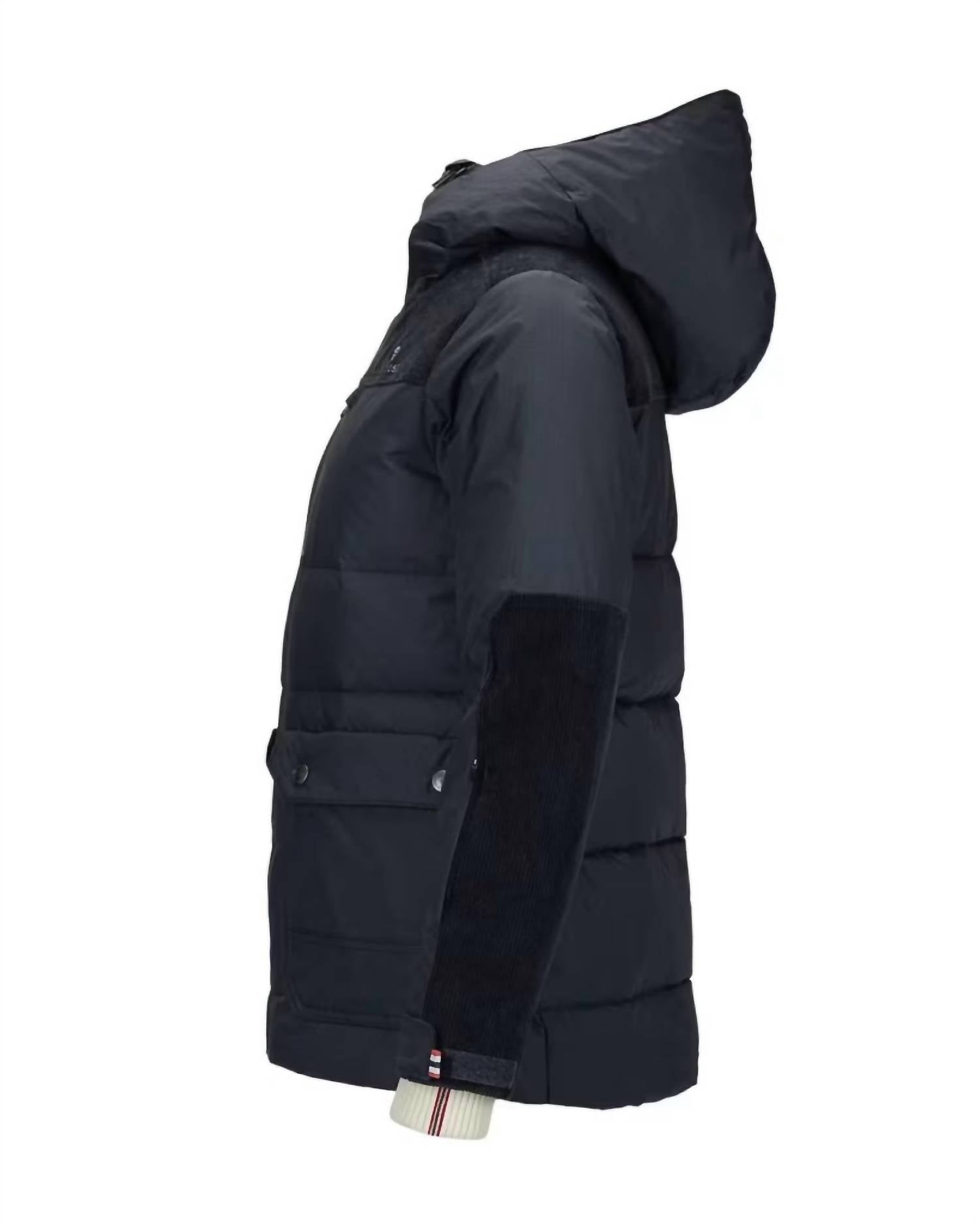 AMUNDSEN Women's Groomer Jacket in navy - women's jacket - alternate view