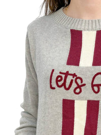 Pearls & Camo - Let's Go Game Day Sweater