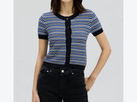 Allison New York - Adelle Short Sleeve Cardigan