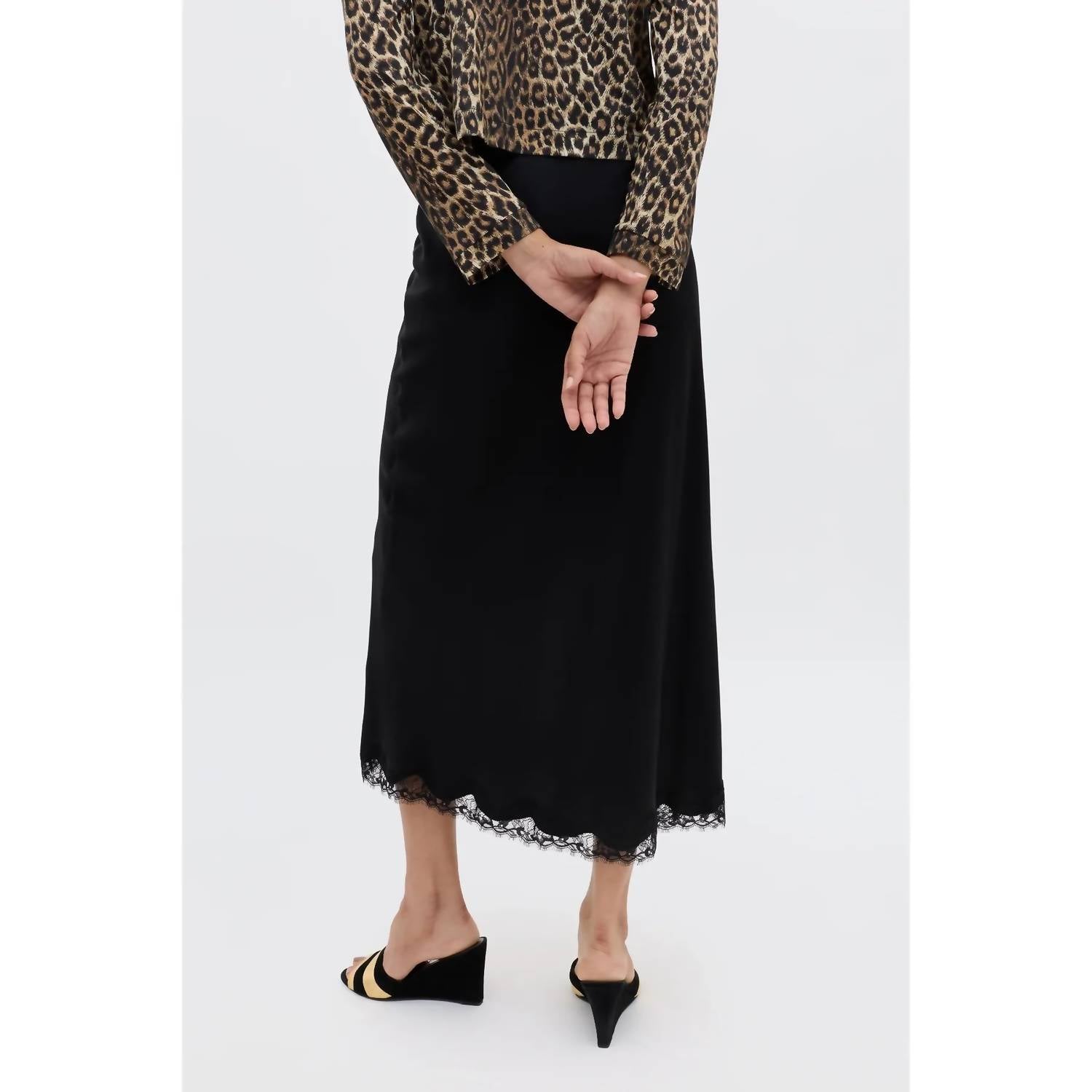 Rixo - Stassie Midi Skirt