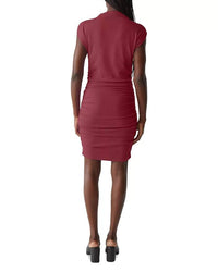 Michael Stars - Gia Ribbed Power Shoulder Dress