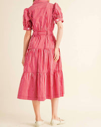 &Merci - Cora Stripe Shirt Dress