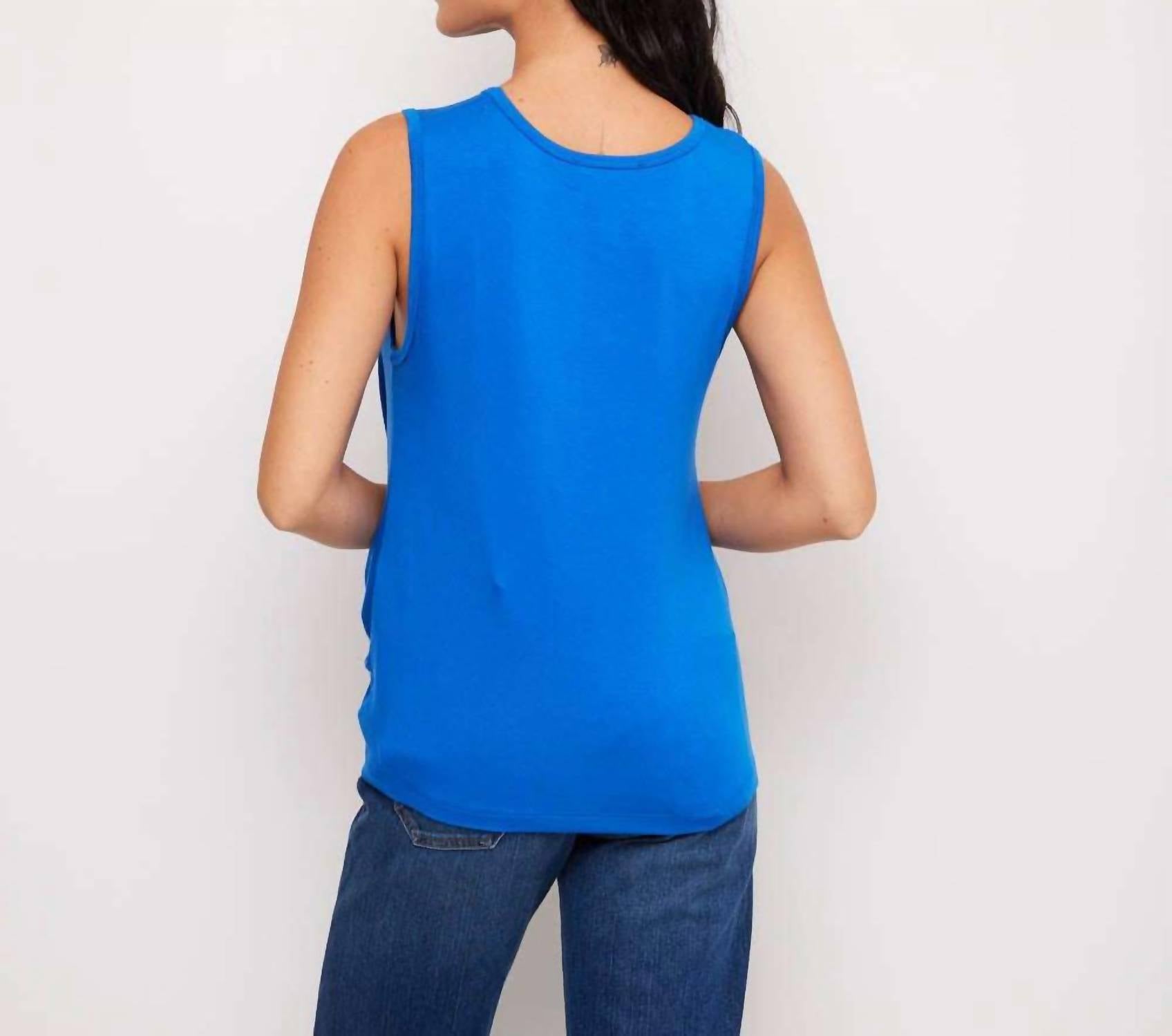 Karen Kane - Sleeveless Pick-Up Top