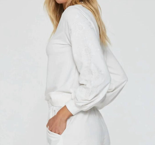 Murray Eyelet Embroidery Top