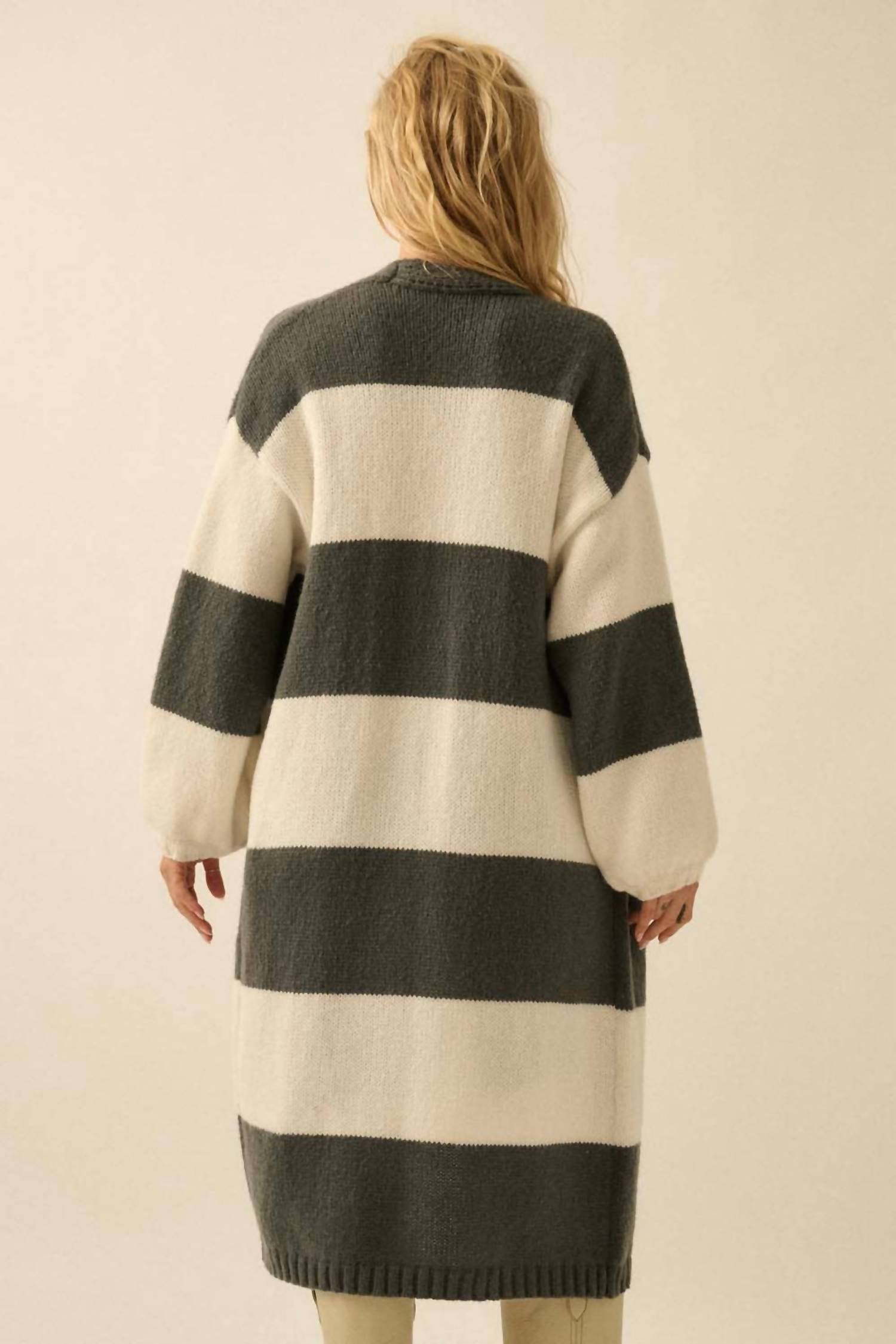 Sky To Moon - The Weekend Striped Cardigan