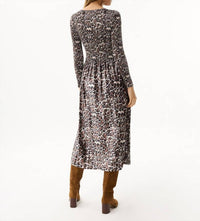 Leo Ugo - Long Sleeve Ruffle Dress
