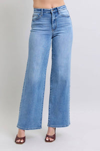 Judy Blue Goldie Vintage Wide Leg Jean in blue - women's jeans