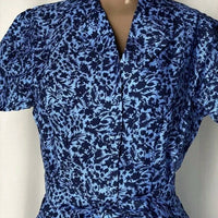 Liyan Mcateer - Women's Floral Button Front Midi Dress