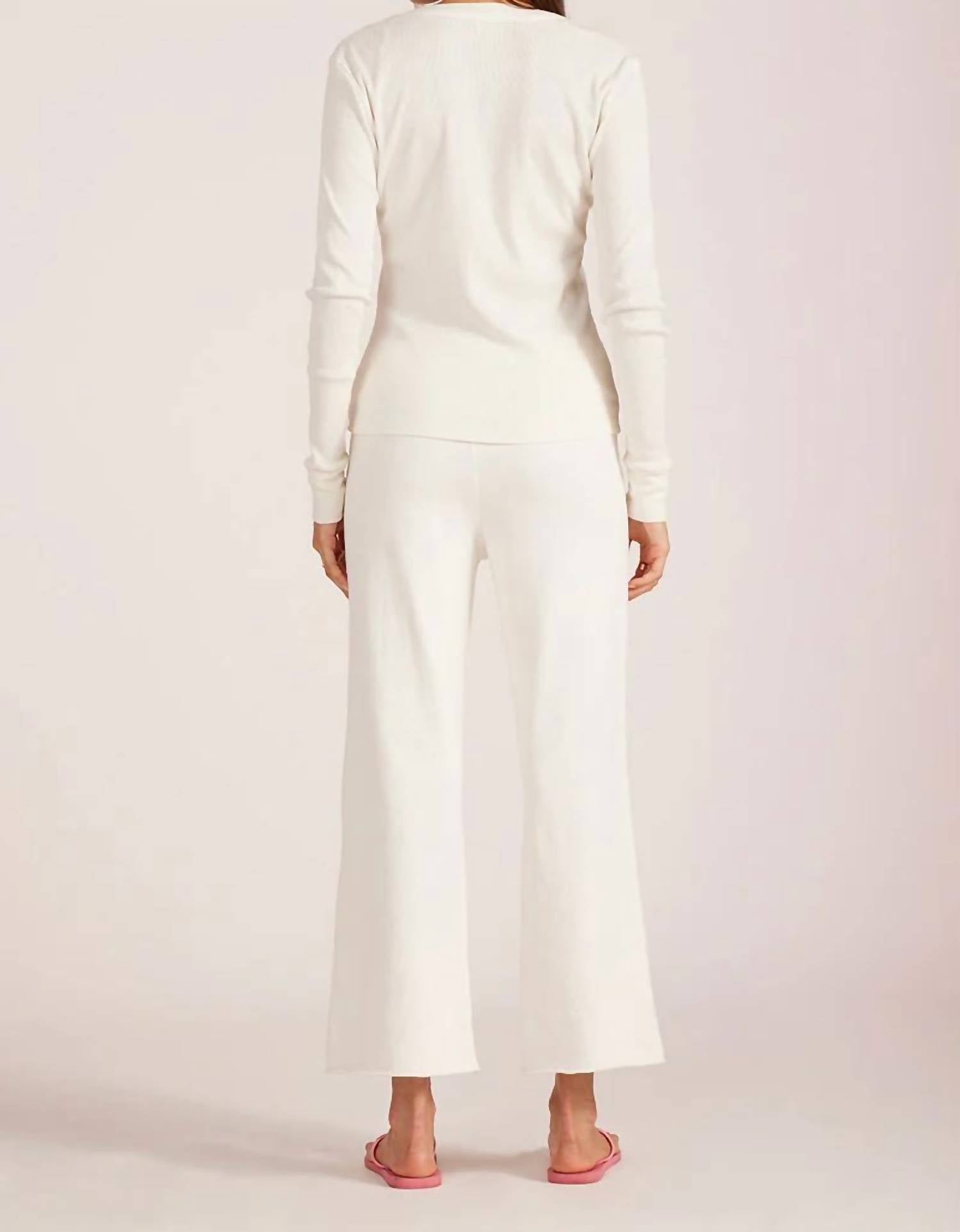 Bobi - Comfort Waist Crop Flare Pant