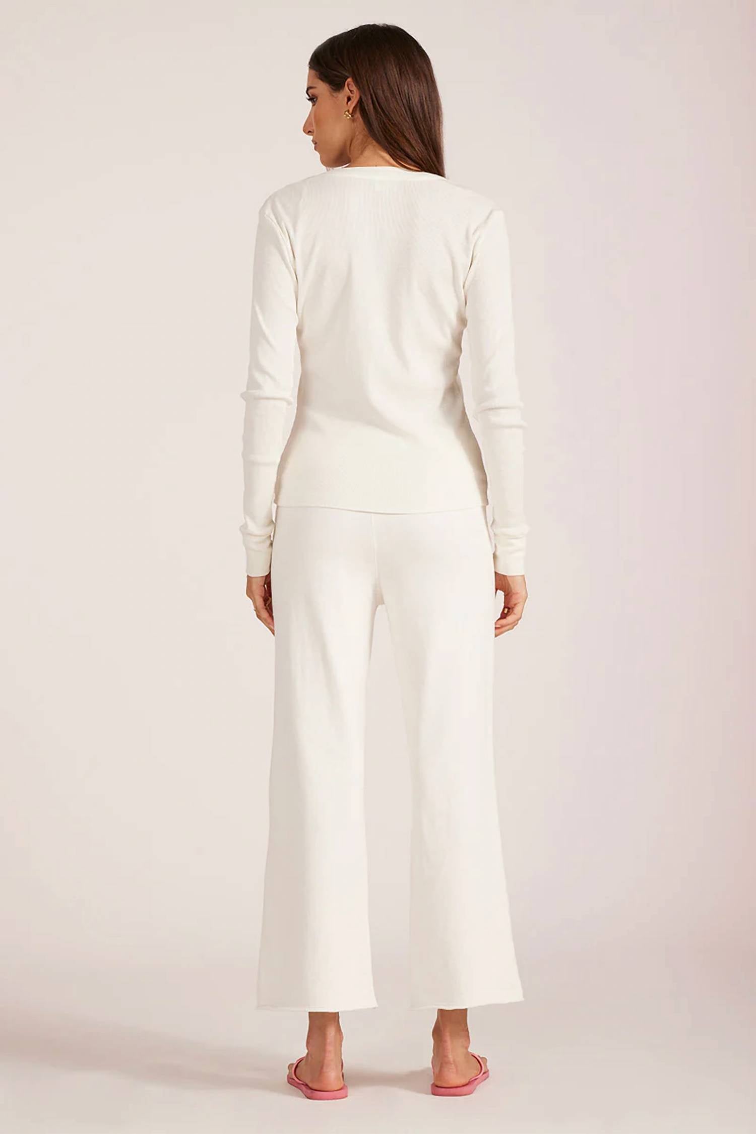 Bobi - Comfort Waist Crop Flare Pant