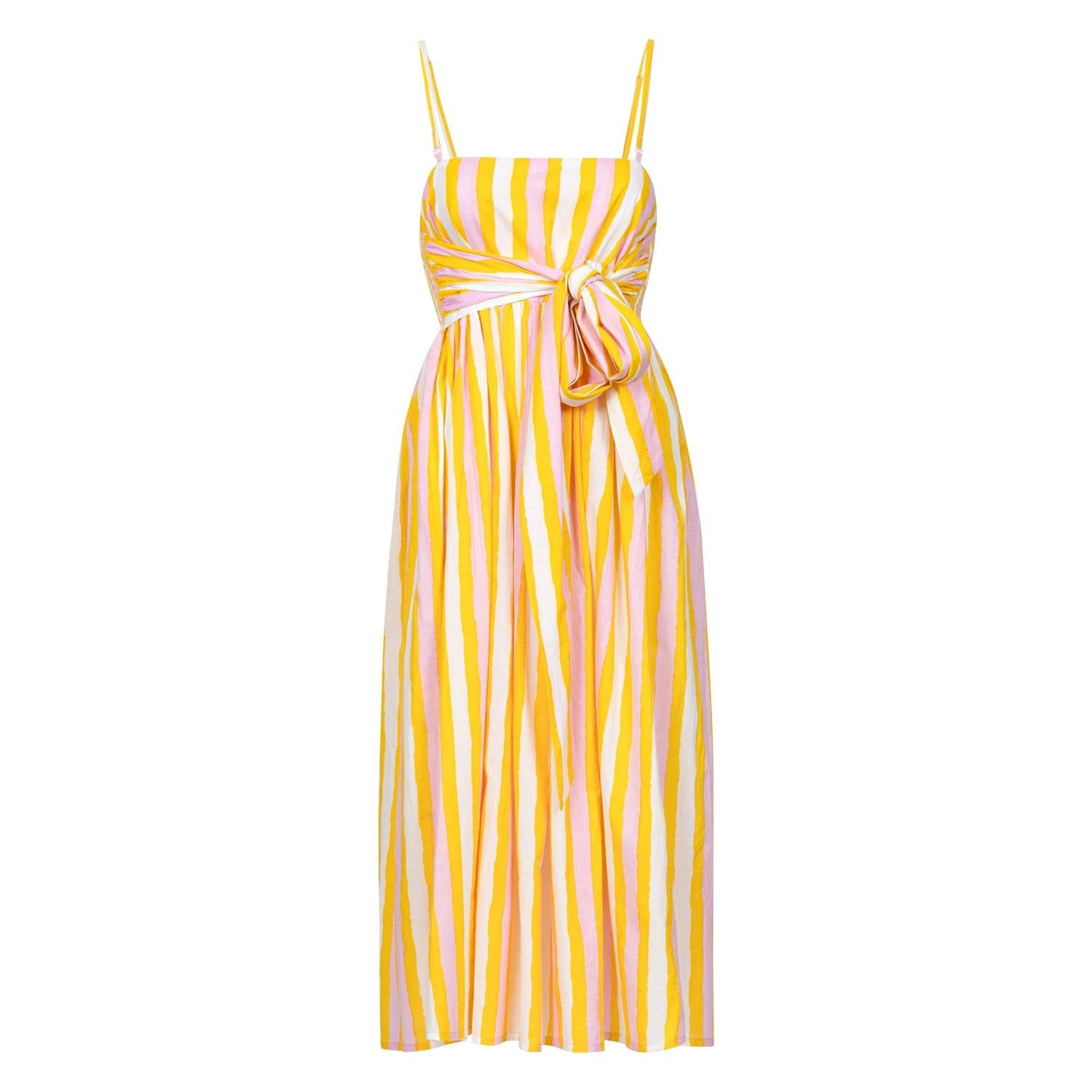 Sunshine Tienda - Women's Sunkissed Stripe Reef Dress