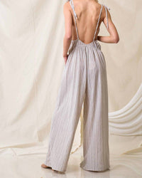 Saints & Hearts - Fay Linen Blend Jumpsuit