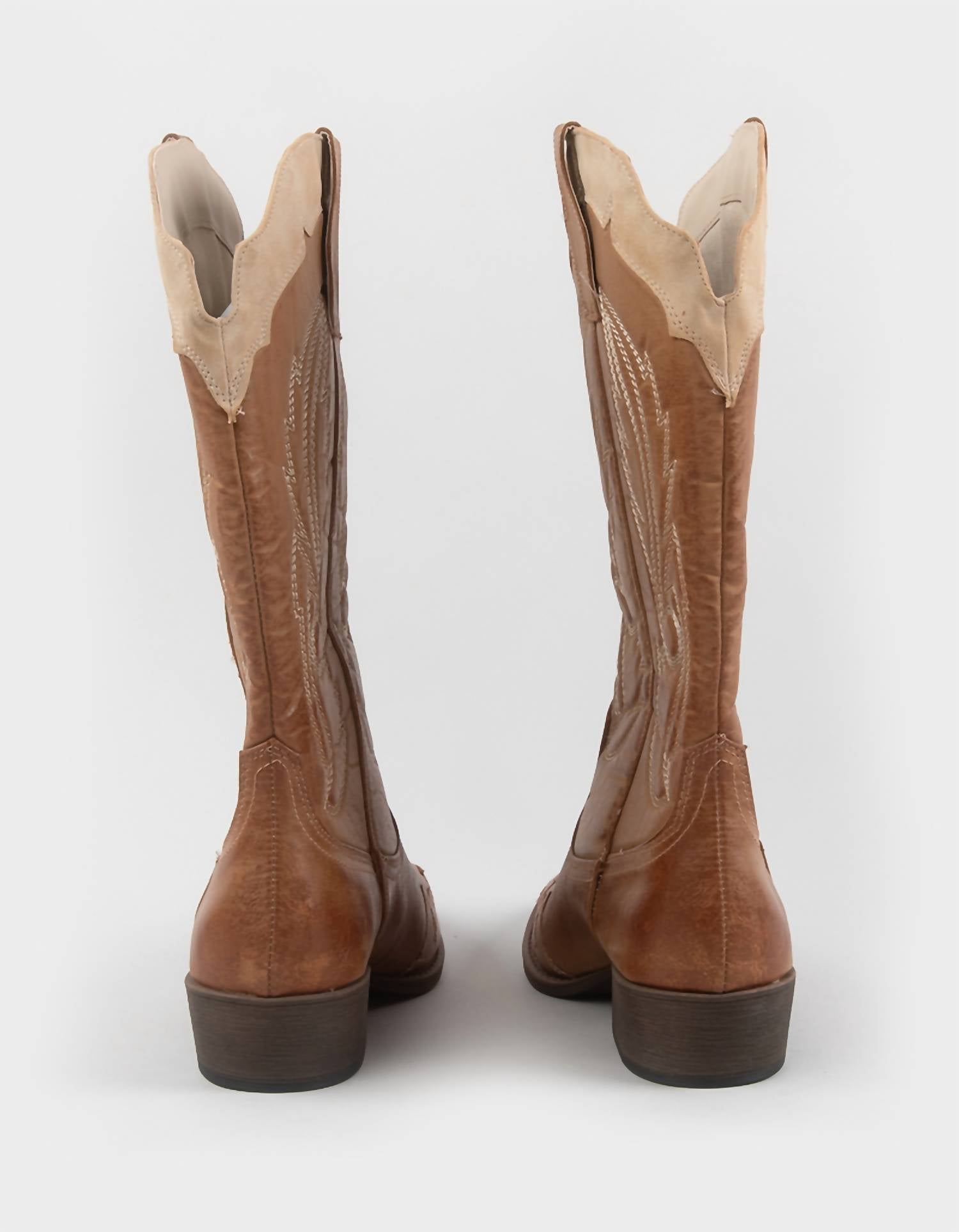 Matisse Women's Cisco Western Two Tone Boot in tan natura - women's shoe - view 5